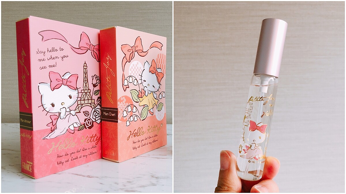 日系香水Petit Joy找來Hello Kitty一起環遊世界！專屬台灣的香氛筆聞起來是柑橘、伯爵茶的花果茶香調