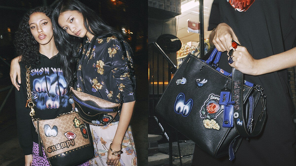 壞女孩注意!Disney x Coach三度聯名,打造暗黑迪士尼城堡快閃店