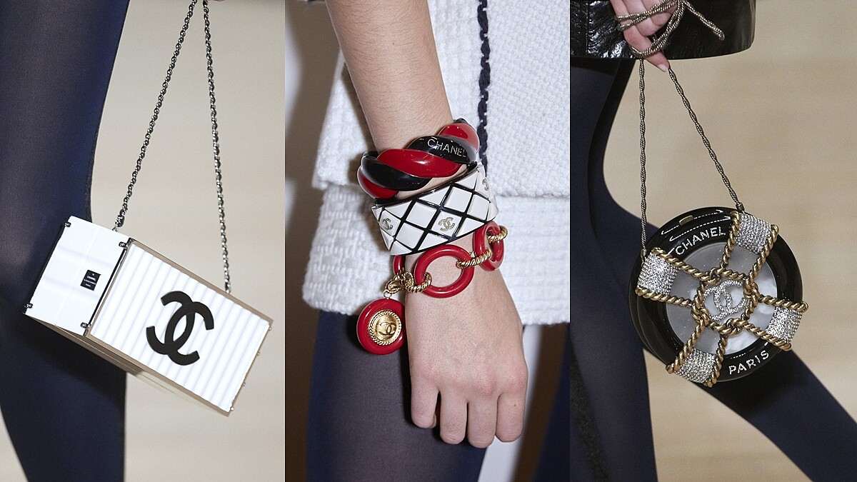 以水手的衣櫥為靈感!貨櫃包、船錨手環…超迷人的香奈兒2017/18工坊系列配件一覽