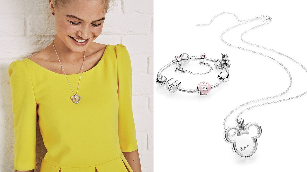 抱著玫瑰色愛心的米奇太可愛！PANDORA迪士尼春季系列新品直擊