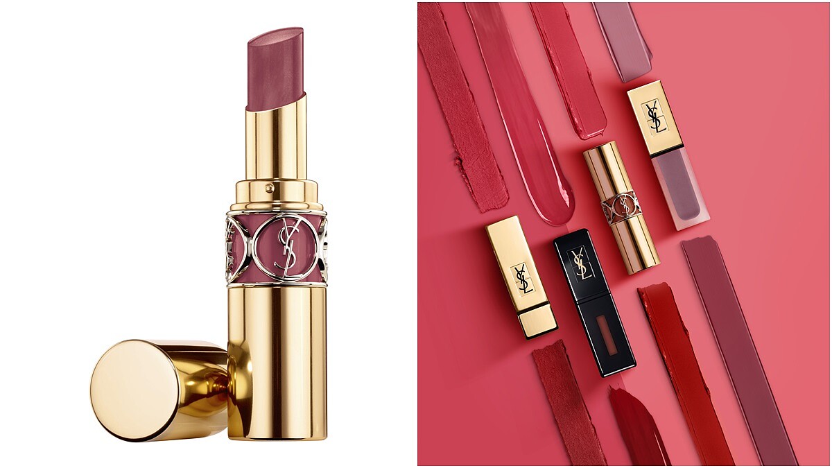 每一支都讓膚色顯白到炸!YSL情挑誘光水唇膏、奢華緞面唇膏、奢華緞面漆光唇釉、時尚印記絲絨唇露再推新色號