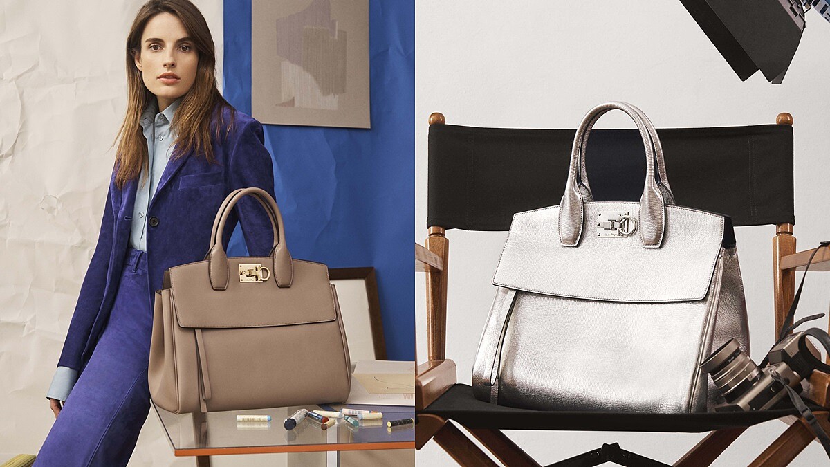 大容量的時髦通勤包首選！Salvatore Ferragamo推出全新Studio Bag向品牌創始人致敬