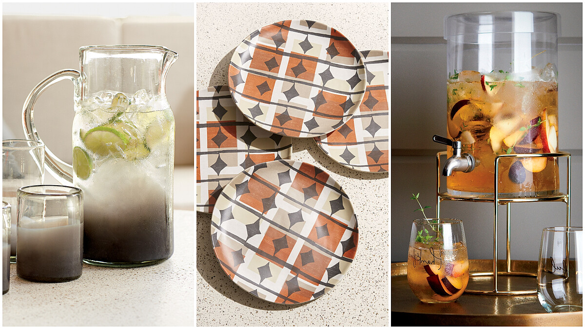 大勢夏日餐桌必備 Crate&amp;amp;Barrel大地素材 散發美式風格氣場