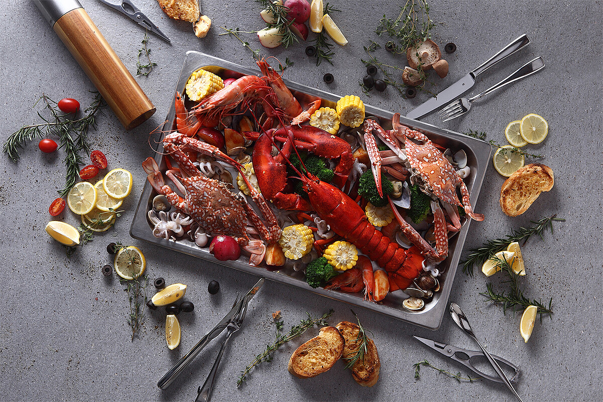 根本痛風桶 重達五公斤活龍蝦螃蟹大草蝦裝進舊金山海鮮桶TURBO版 The Chapter Café制霸海陸強升級