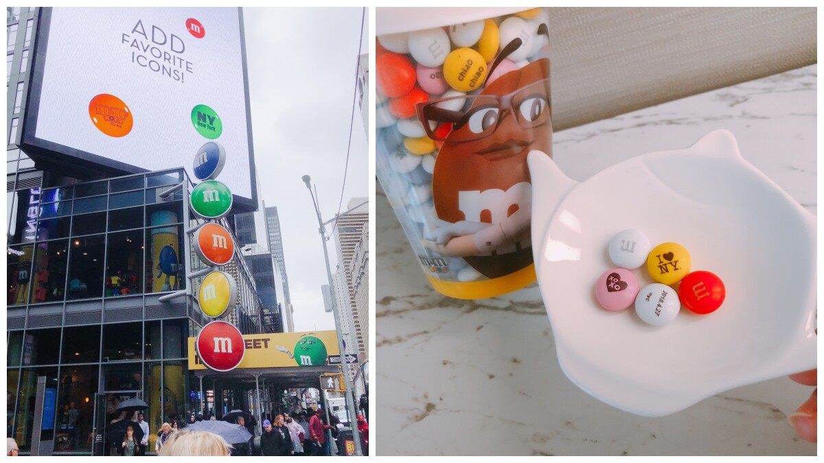 【買得巧】到紐約時代廣場別錯過！這裡的M&amp;amp;M&amp;#039;s 巧克力世界可以訂做自己專屬巧克力