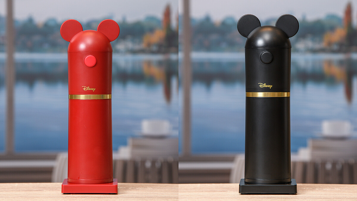 招牌圓耳米奇歡慶90周年 聯名日本Doshisha Otona米奇手持刨冰機 紅黑雙色消暑登場