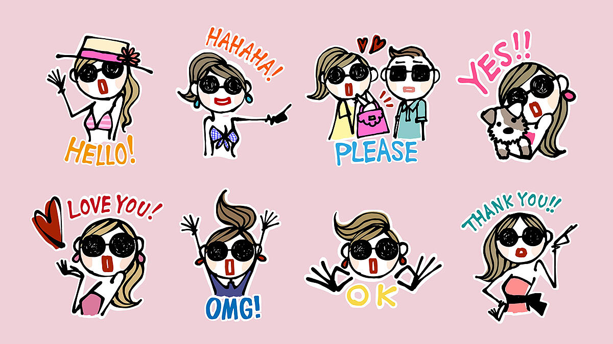 時尚迷一定要下載！H&amp;M與日本藝術家Daichi Miura推出超萌LINE貼圖