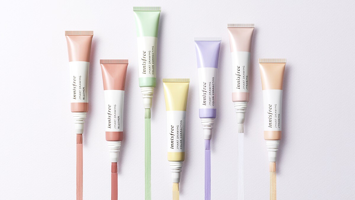 底妝最新技巧就是要分區！innisfree全新推出「大藝術家顏彩筆」讓臉從平面2D變成立體3D