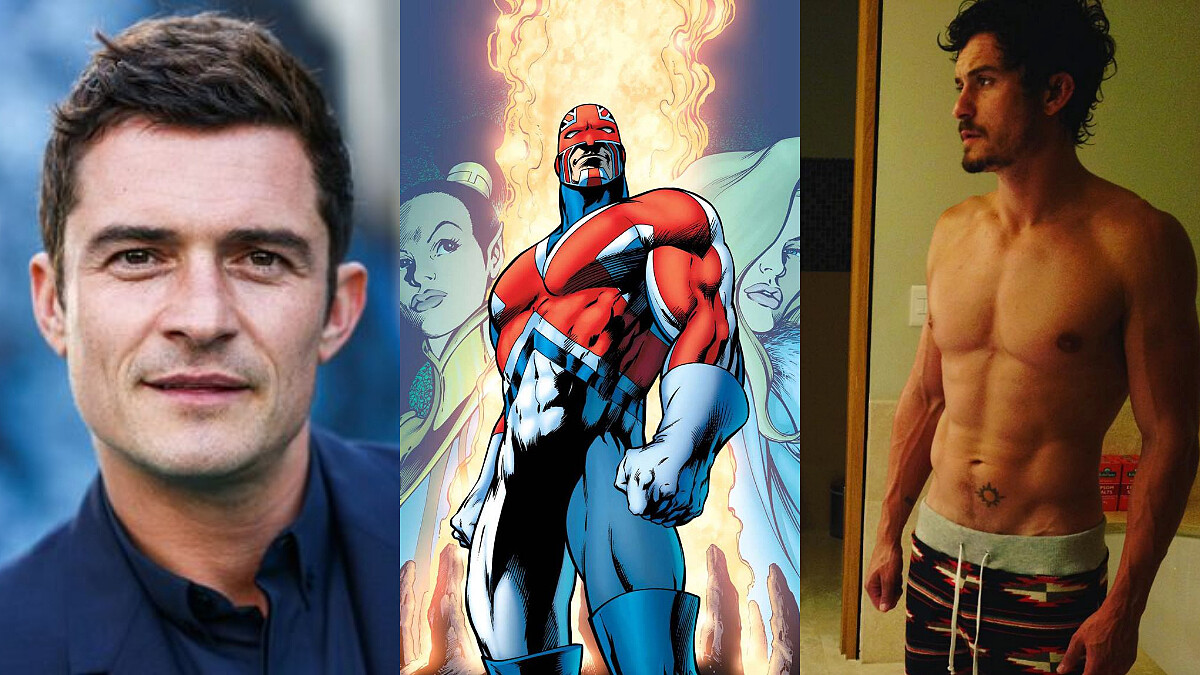 臉蛋和身材很可以！41歲奧蘭多布魯想當漫威超級英雄，鍾情「英國隊長」一角