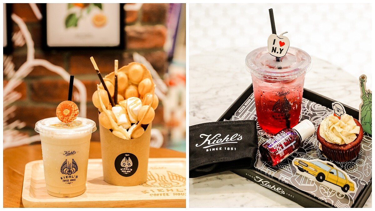 KIEHL’S COFFEE HOUSE來台灣一週年了！夢幻限量餐點金盞花雞蛋仔、蝶豆花柚子氣泡飲…北中南都有機會吃得到