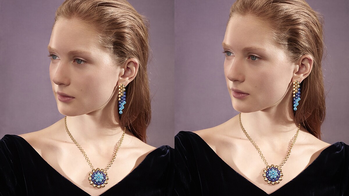 一條項鍊由千枚構件組成、手工雕琢的珠寶結構、凹凸亮片的繁複拋光…Van Cleef &amp; Arpels梵克雅寶Bouton d’or系列的的細節之美