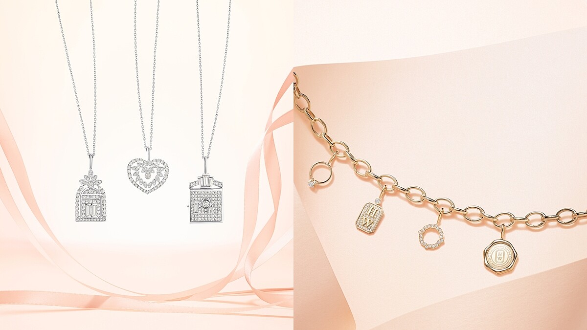 開箱│鑽石之王Harry Winston把經典設計變迷你！入手人生第一件就選Charms系列多種造型墜飾
