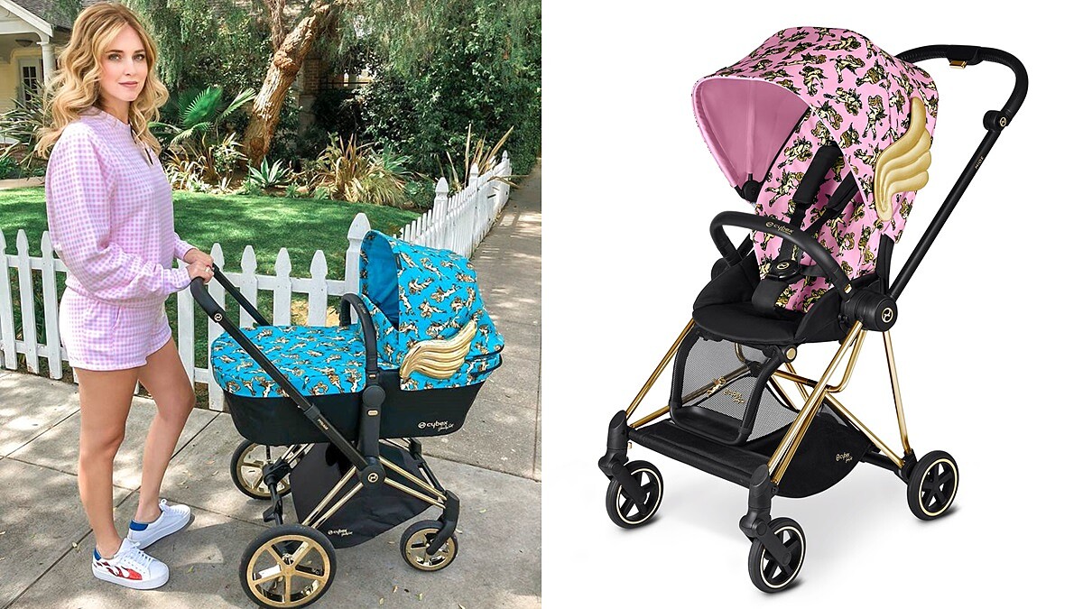 台灣只在這裡買得到！Jeremy Scott聯名Cybex推出天使嬰兒車，超萌圖案連大人都融化