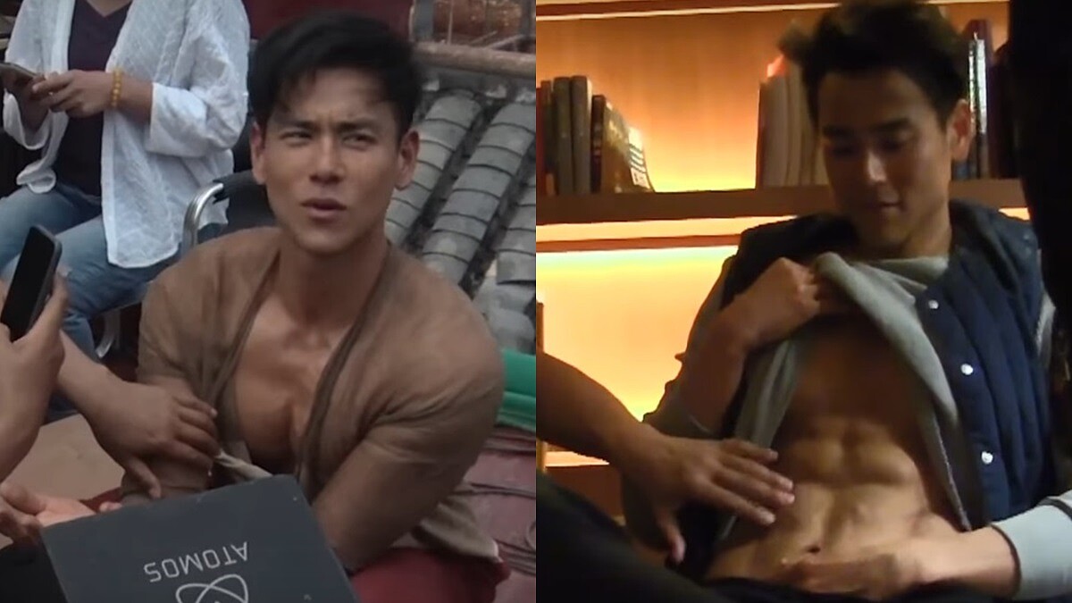 身材好到男生都讚嘆!彭于晏超壯腹肌,連導演姜文都忍不住大摸