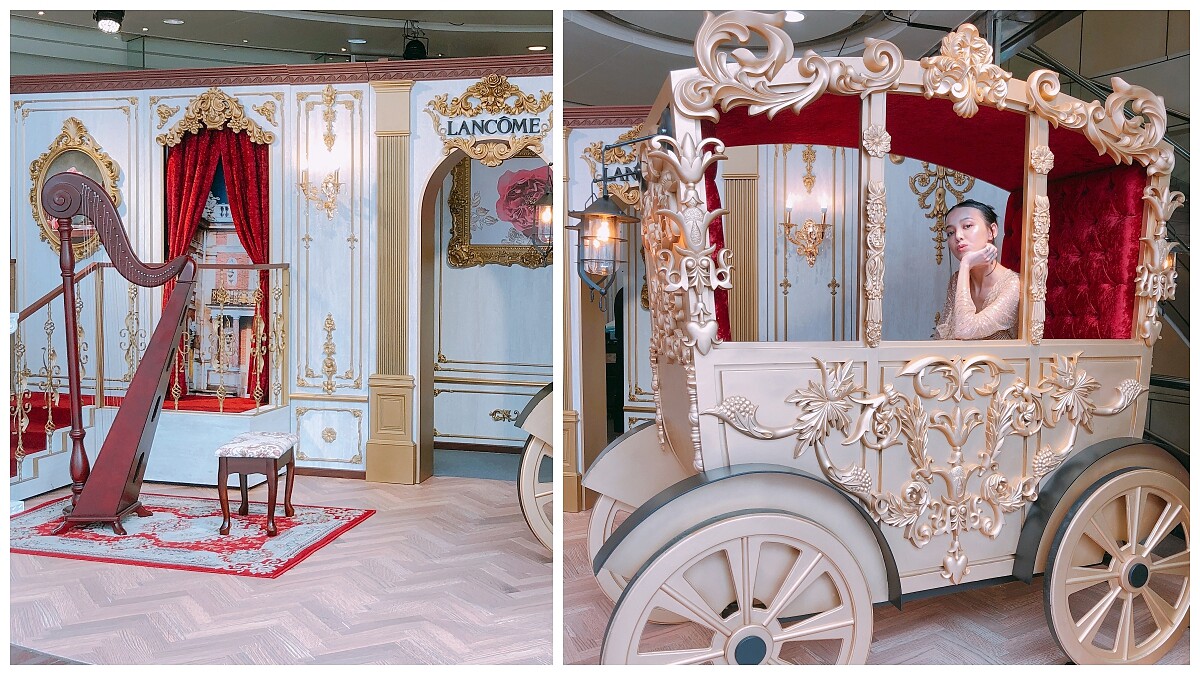 每年都期待的蘭蔻玩美女人時尚攝影棚來了，6月巡迴全台！今年主打華麗洛可可風，還有專屬妝髮攝影實現棚拍的美夢