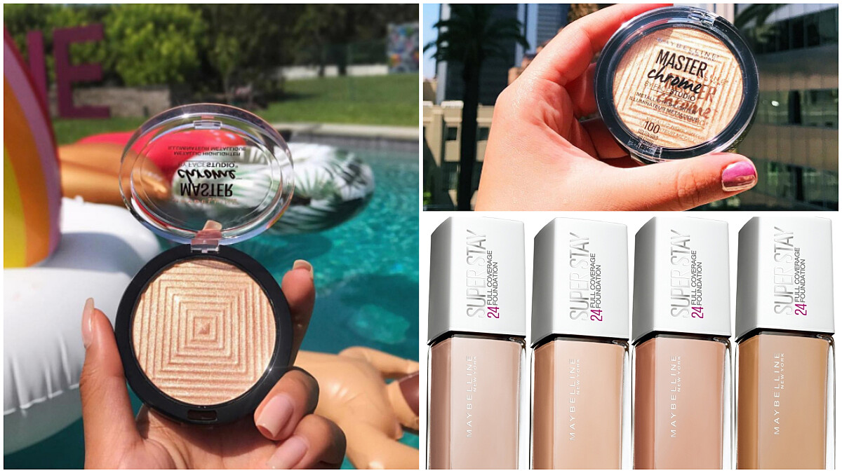 媚比琳又放火!推出「無油配方」特霧粉底液+「專櫃級」絕美光澤打亮餅,整個夏天都保持完美