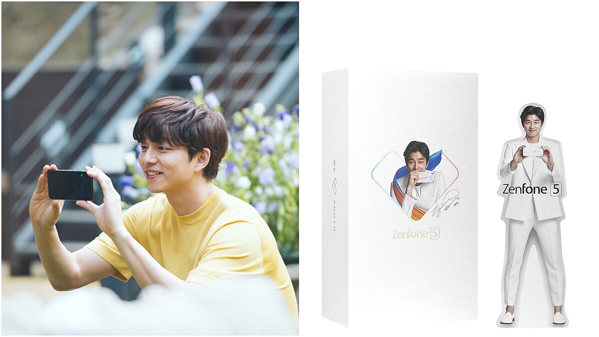 這個小型孔劉一定要收藏！華碩推出ASUS ZenFone 5「孔劉限定版」，更加碼手機殼、手機架等限定周邊商品