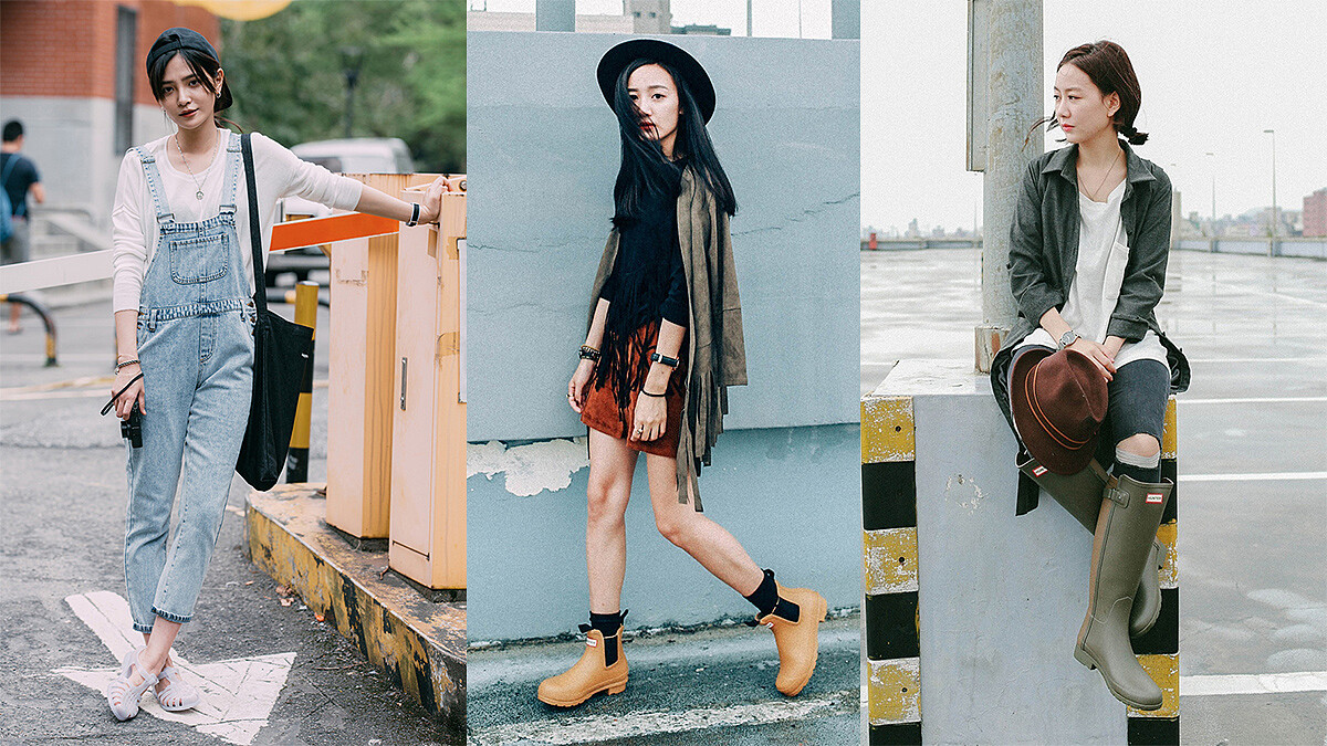 準備好迎接雨季了嗎！女孩們的三款雨鞋風格，在這多雨的城市是否該考慮購入一雙？