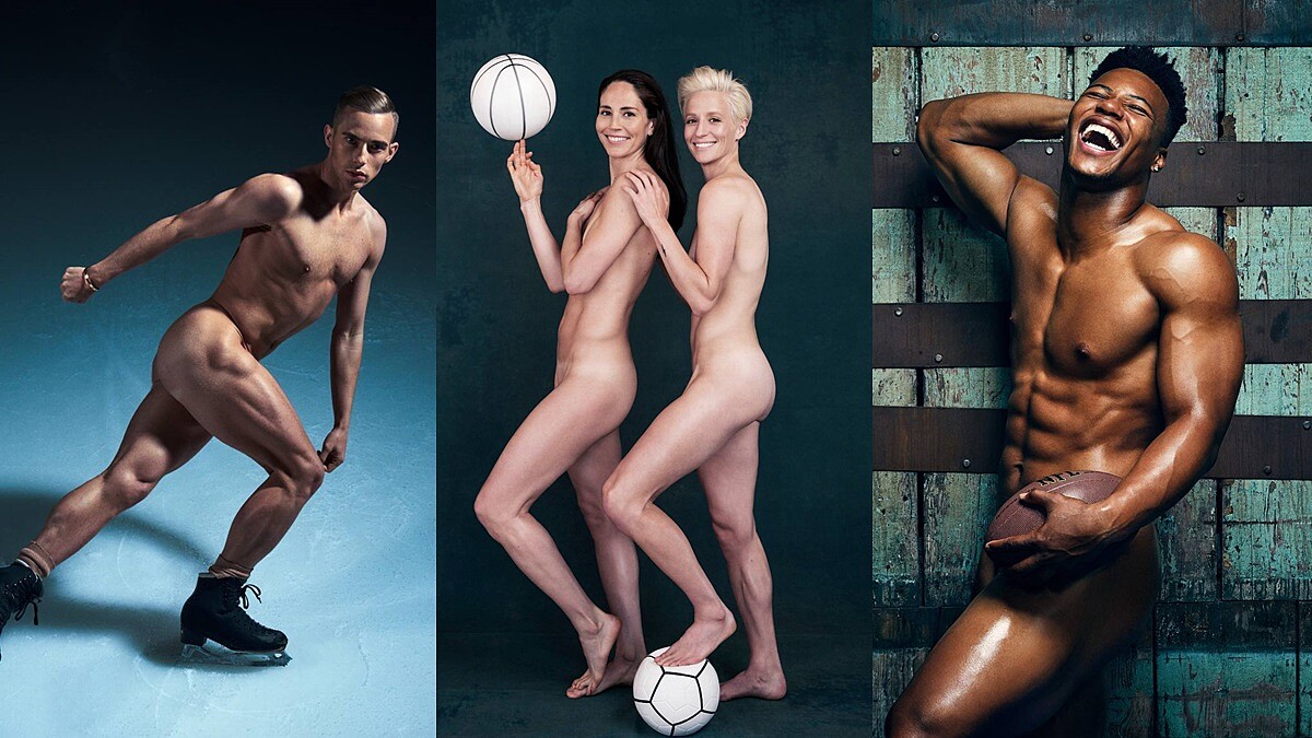 「不是色情,而是身體力與美的展現。」ESPN 2018《Body Issue》邀來運動員全裸入鏡,網羅花式滑冰帥哥和63歲高爾夫傳奇球星
