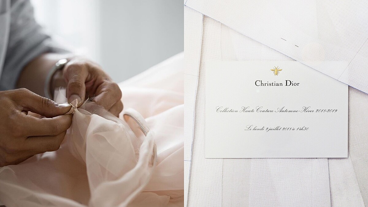 【Live】線上看！DIOR 2018秋冬高級訂製大秀，即將登場