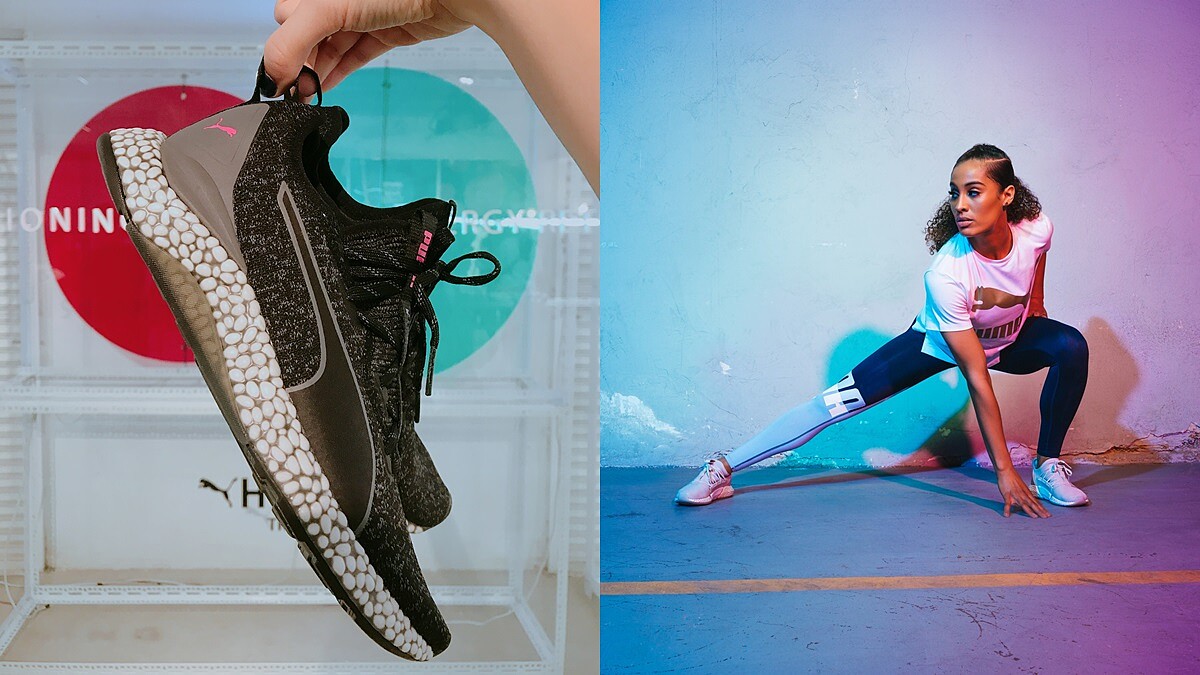 避震顆粒中底讓每一步都超好跑！PUMA HYBRID打造時髦運動跑鞋