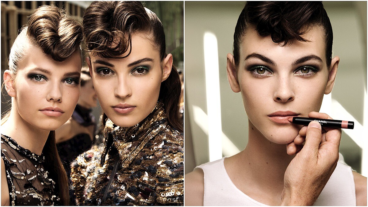 強調重點眼妝、清新裸唇!CHANEL 2018秋冬高級訂製系列秀場連妝容都超浪漫