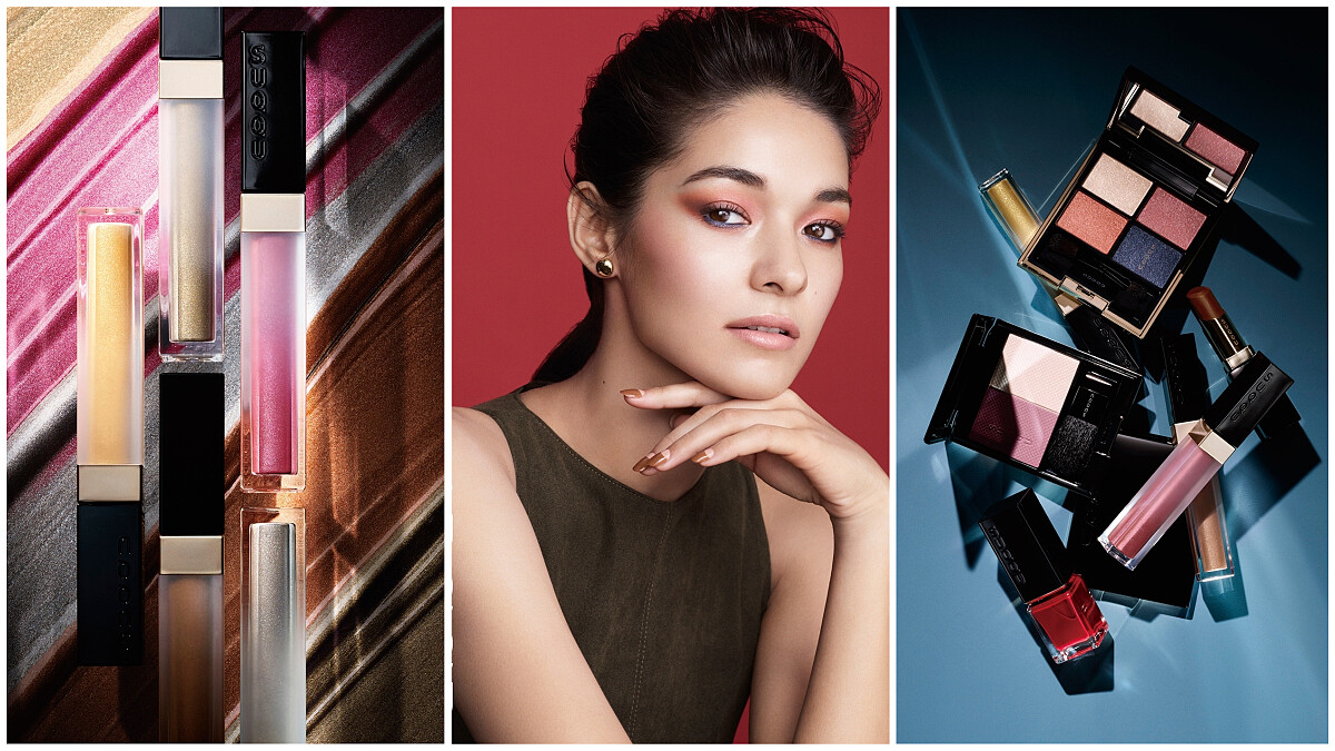 SUQQU推出彩虹般6色眼蜜，2018秋冬彩粧「花鳥風月」，展現日本四季美景的繽紛色彩