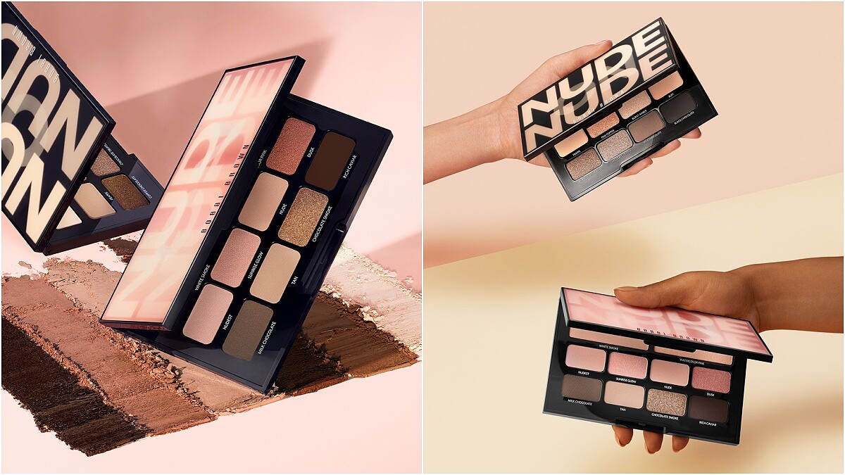 這盤#粉色玫瑰收納最夢幻的粉紅眼彩！Bobbi Brown全新「風格至上10色眼彩盤」限量上市