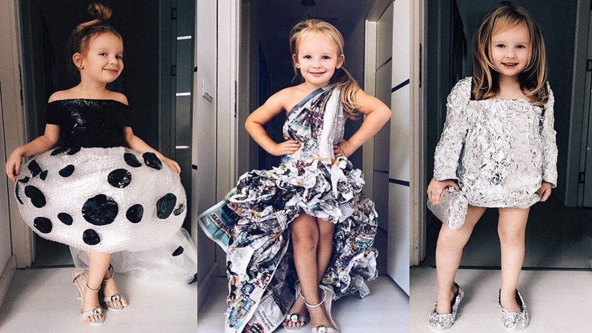 女孩的媽媽實在太有才！！超會擺pose的超可愛土耳其女孩，重新詮釋各種好萊塢女星穿搭！