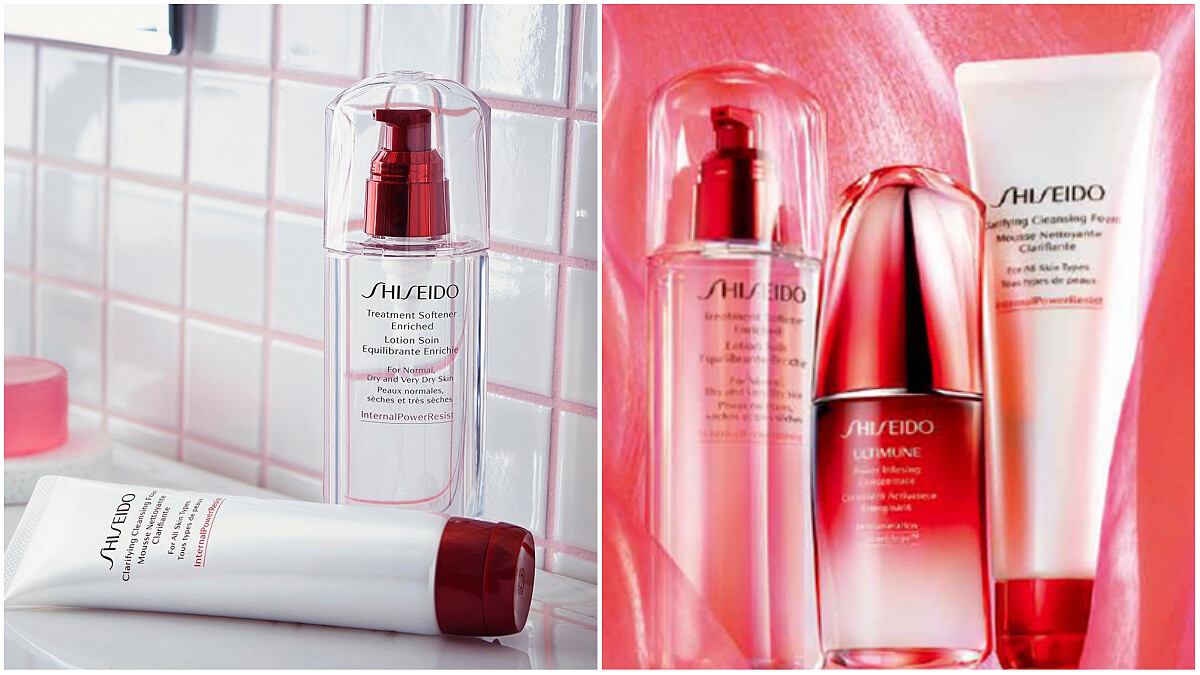資生堂「經典小紅瓶」不只升級，還多了新夥伴！加入潔膚皂、淨泉露，完美達成保養三部曲！