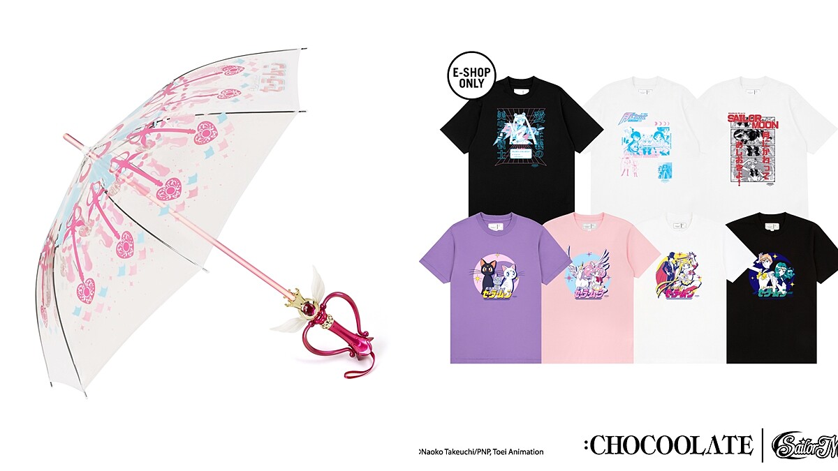 美戰迷又要尖叫了!:CHOCOOLATE聯名美少女戰士服裝系列,台灣本週開賣!