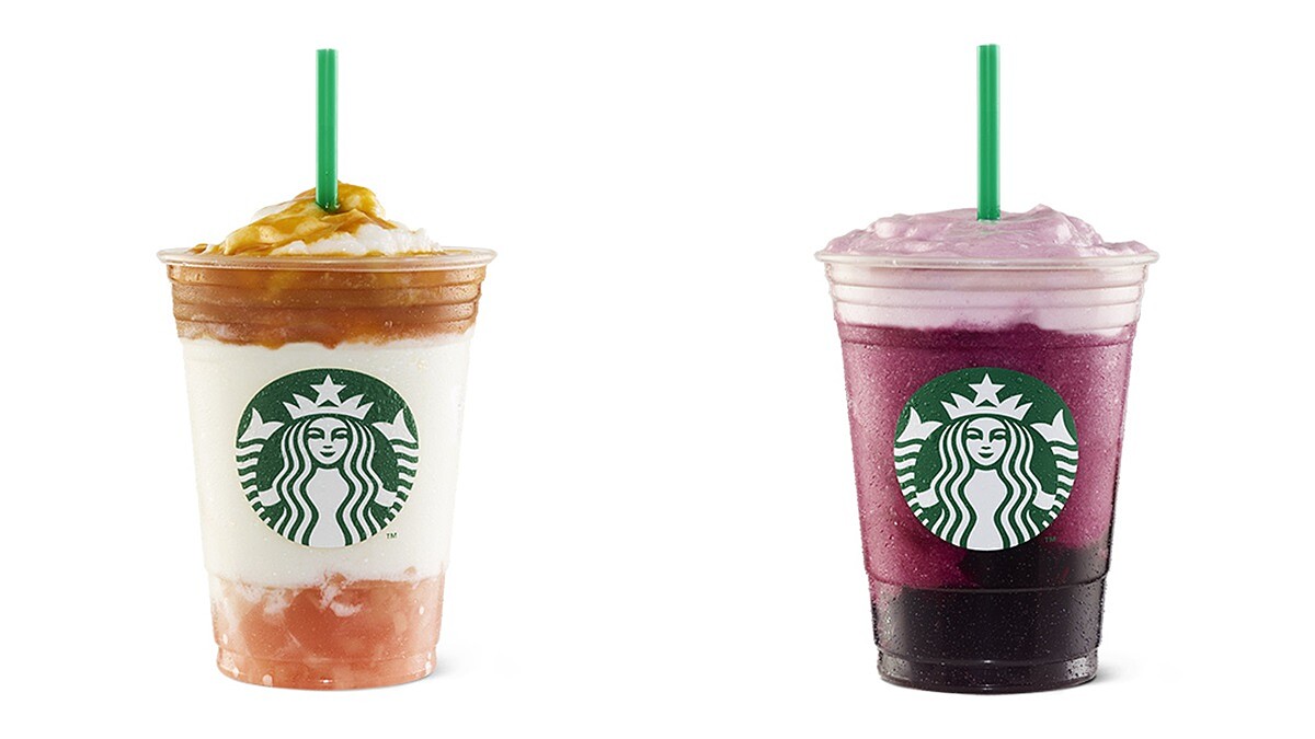 紫色那杯太夢幻！星巴克果香星冰樂口味來了，推出「蜜桃杏桃優格奶霜」與「紫葡萄吉利果汁」