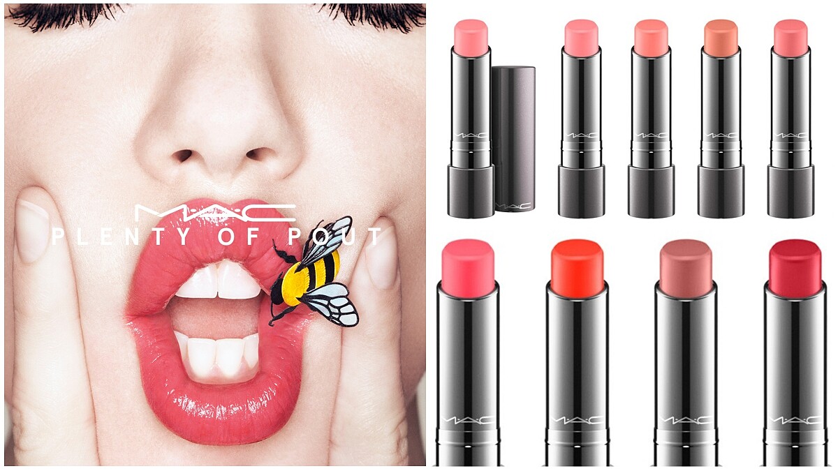 擦上去有微微涼感，嘴唇更嘟翹！M.A.C全新「性感嘟唇膏」，讓韓妞再變心愛上水潤感翹唇