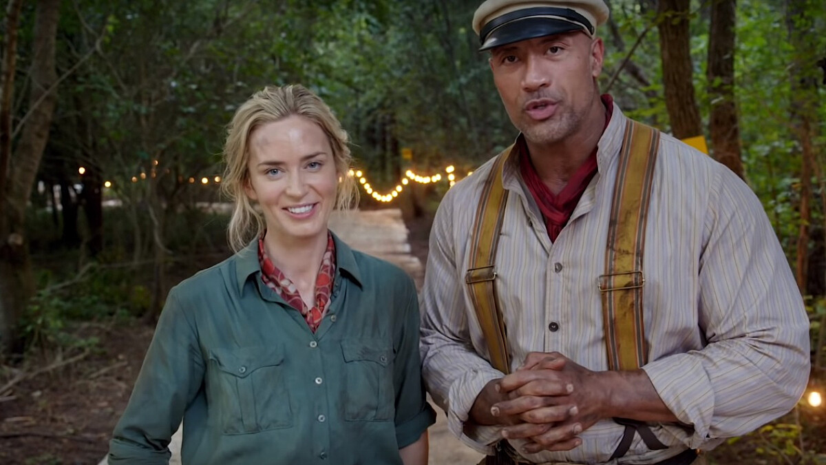 《叢林奇航Jungle Cruise》迪士尼樂園人氣設施改編成電影啦!巨石強森攜手艾蜜莉布朗主演,再度深入叢林河流探險