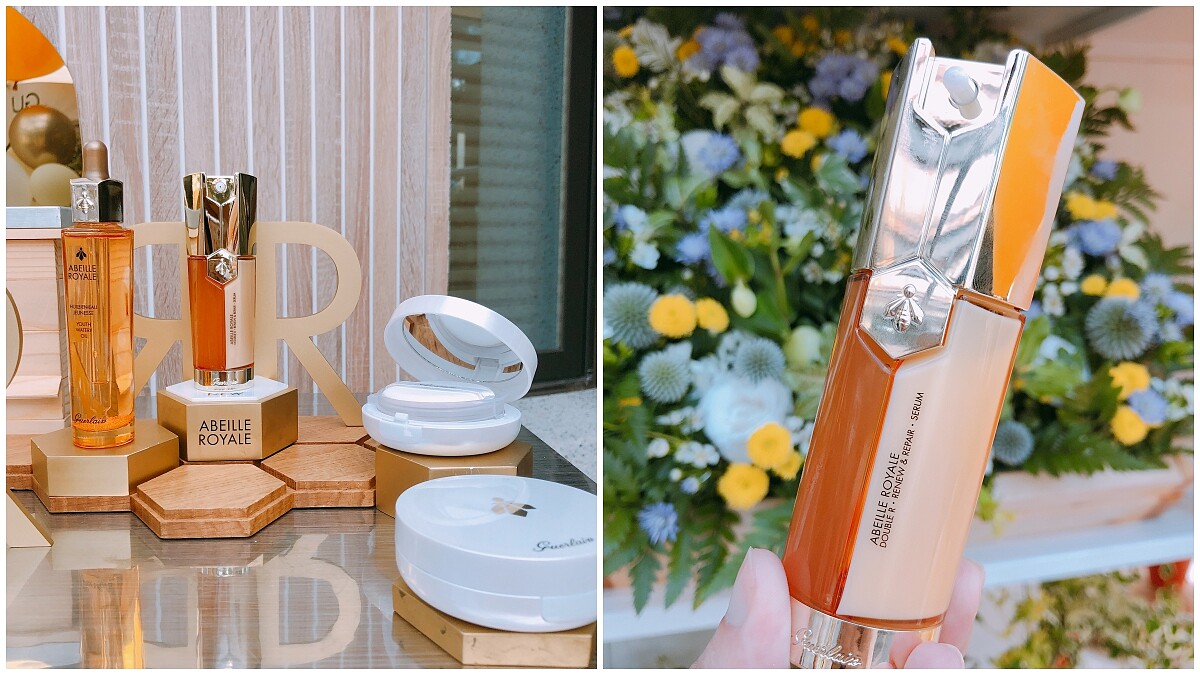 愛用皇家蜂王乳平衡油的人請注意!嬌蘭加入新成員「雙導精華」一罐雙管完成「煥膚+緊緻」超有感