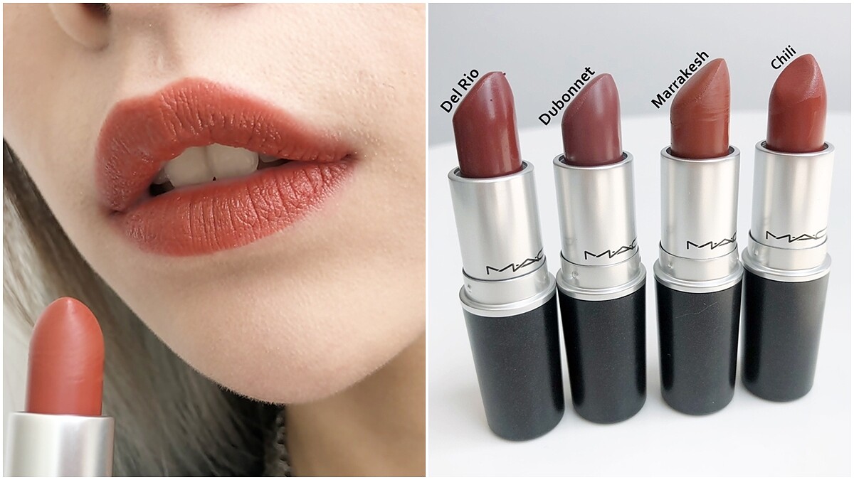 M.A.C子彈唇膏除了Chili之外，韓國女生近期瘋狂愛上姐妹色Marrakesh，去黃又顯白的磚紅色絕對該收
