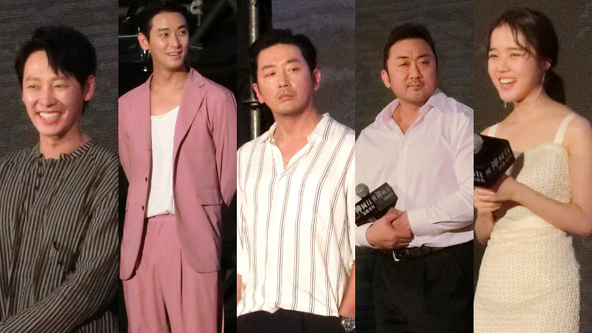 《與神同行2：最終審判》馬東石超Man登台，笑稱投胎當石頭！188公分「解怨脈」朱智勛與河正宇拼魅力