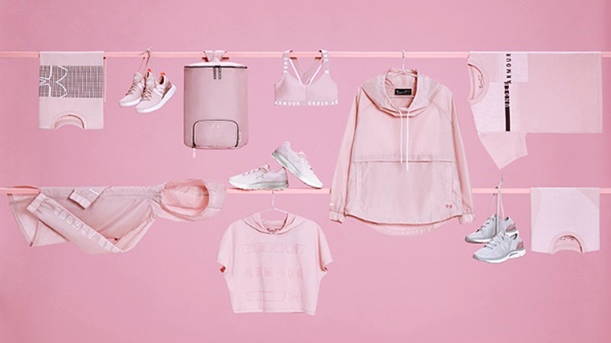 棉花糖粉的運動套裝穿搭術!8件Under Armour內斂少女心運動單品清單必收