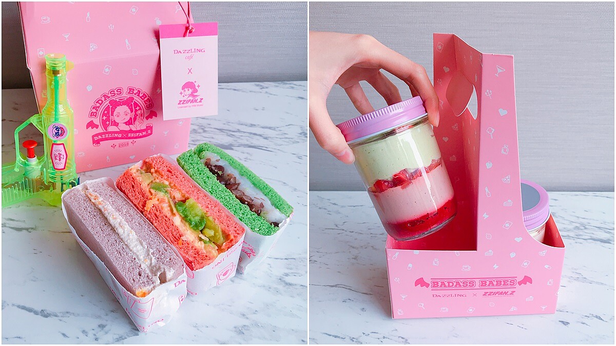 刮刮樂罐子蛋糕喚起兒時回憶！Dazzling Cafe攜手人氣插畫家Zzifan_Z推出粉壞甜心聯名系列，還有3款超繽紛彩虹吐司