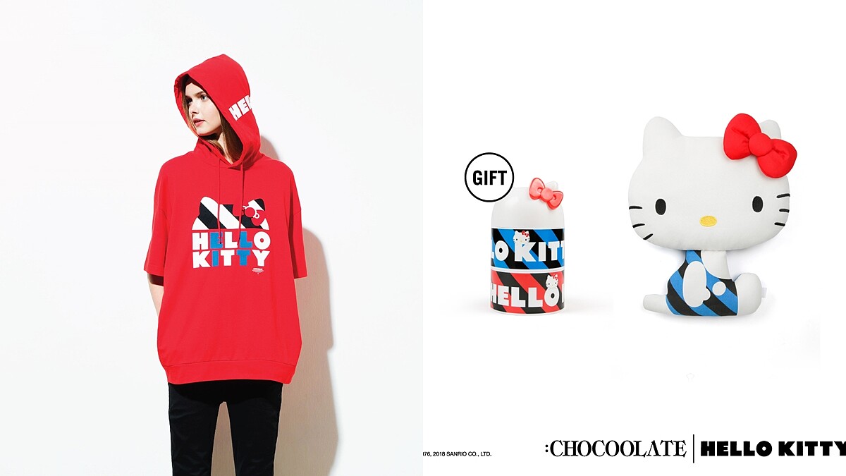 凱蒂貓迷們又要失心瘋了!:CHOCOOLATE x HELLO KITTY聯名系列 超萌來襲