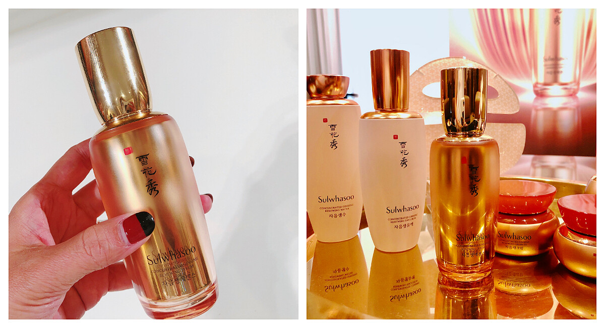 真正做到整株人蔘養護，原來連人蔘莖葉也極具珍稀保養價值，雪花秀微導精露以百萬顆人蔘膠囊為抗老助攻