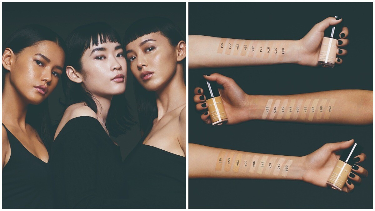 光澤潮流回歸，底妝不只持妝服貼，更要「亮」！植村秀鑽石光粉底液再升級，宛若自帶天生光圈