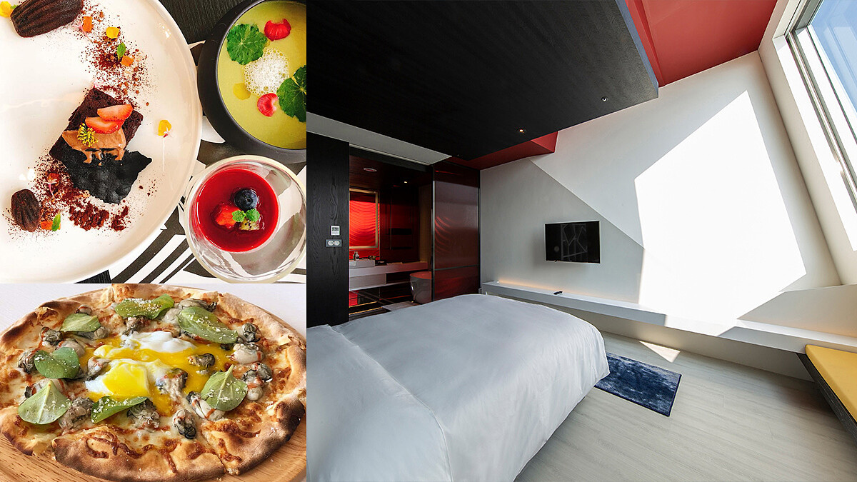 台中人氣住宿大毅老爺行旅：草悟道旁的純白幾何美學 &amp;amp; ZEBRA 義式餐廳