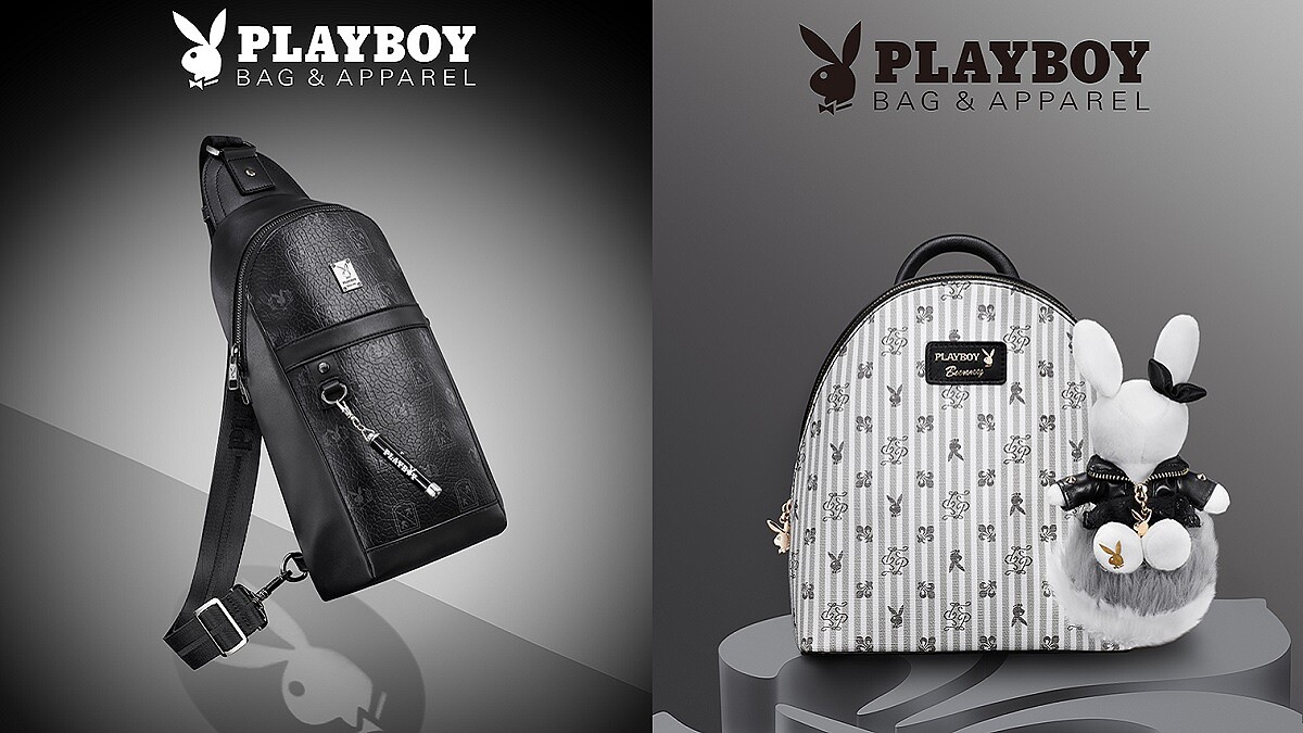 經典夢幻黑潮來襲！PLAYBOY重口味龐克兔包系列，萌中帶酷的設計真的好欠買啊！