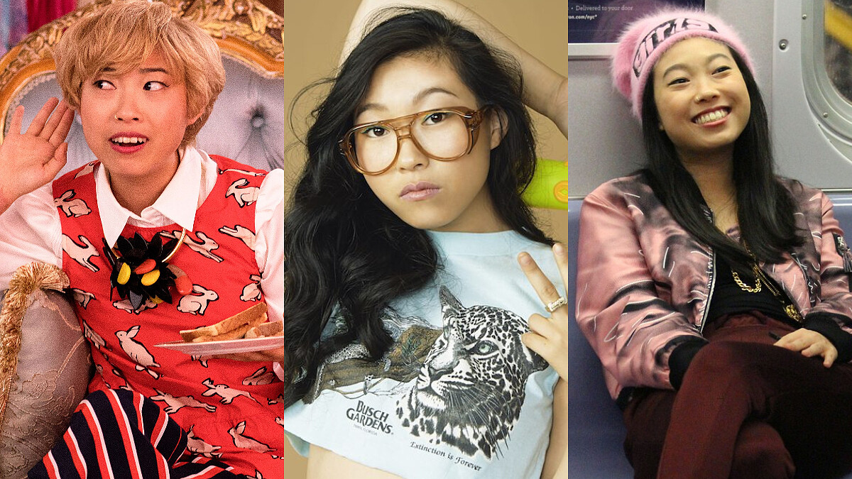 她演過女版《瞞天過海》，也在《瘋狂富豪》中菸嗓搞笑！首位亞裔女星獲金球獎 Awkwafina 真實身份是Rapper！