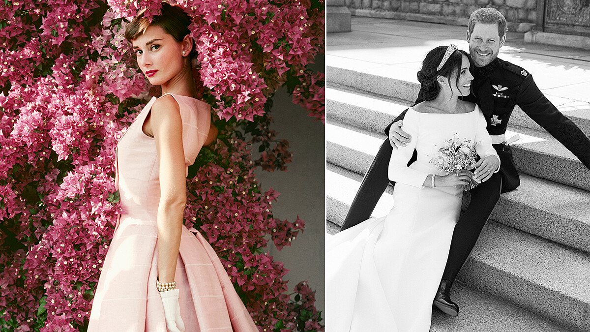 梅根馬可的婚紗幕後推手，奧黛莉赫本的優雅秘訣！紀梵希風華巡禮