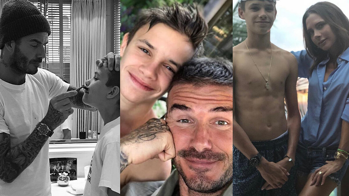 遺傳老爸運動細胞，新生代俊美網球王子羅密歐貝克漢，16歲生日快樂～