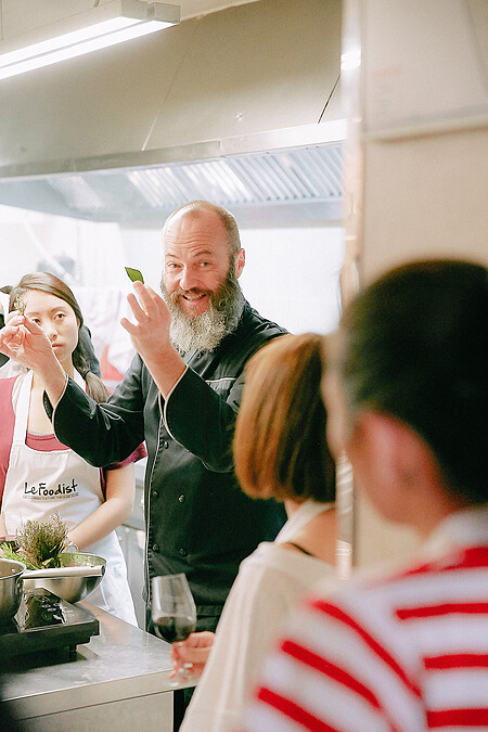 ▲每一步驟皆以食材特色和烹飪手法,看待法國飲食最對味的關鍵。