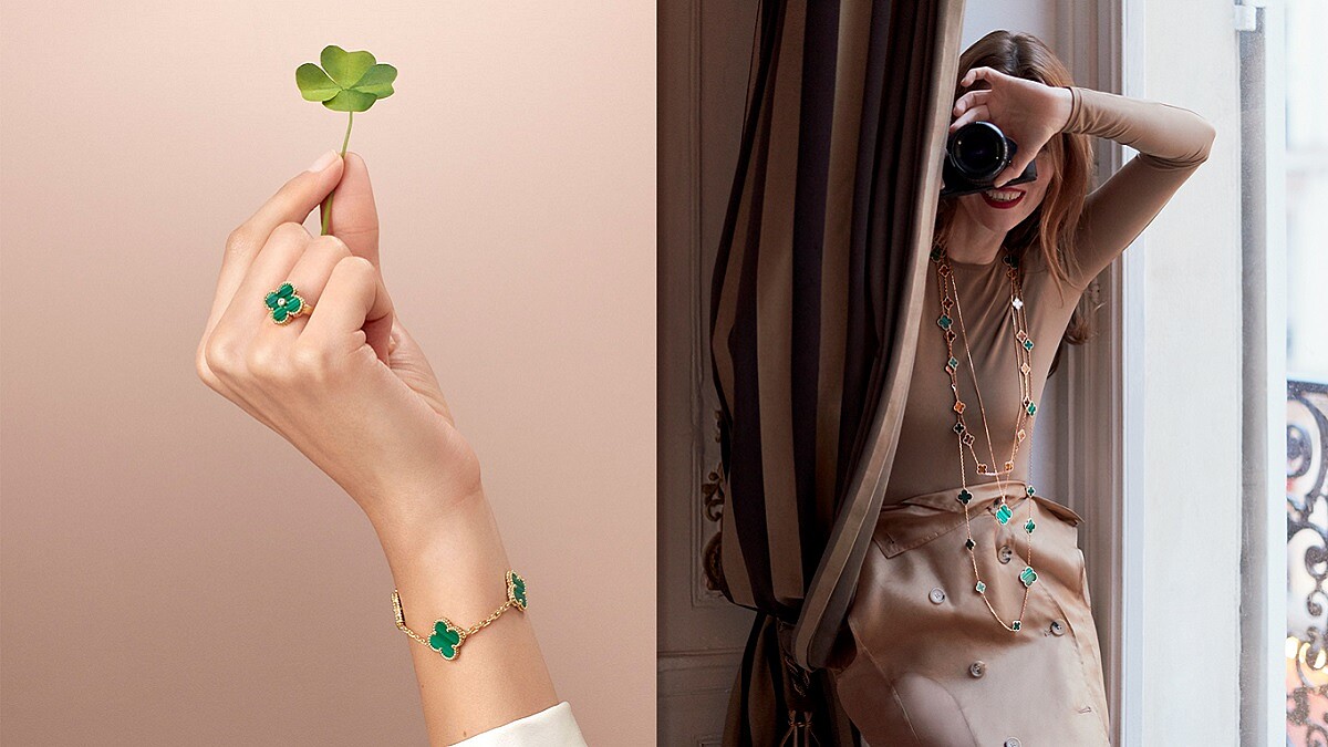 跨越時代的優雅設計，成為收穫幸運的品味女子最不可或缺的經典珠寶！