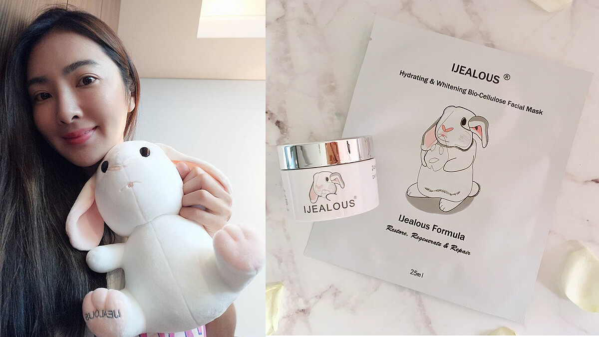 「兔兔給妳好臉色」果然不浮誇，靠這幾品基礎保養就讓媽咪速玲與M編一起陷入囤貨部隊的大坑啦！